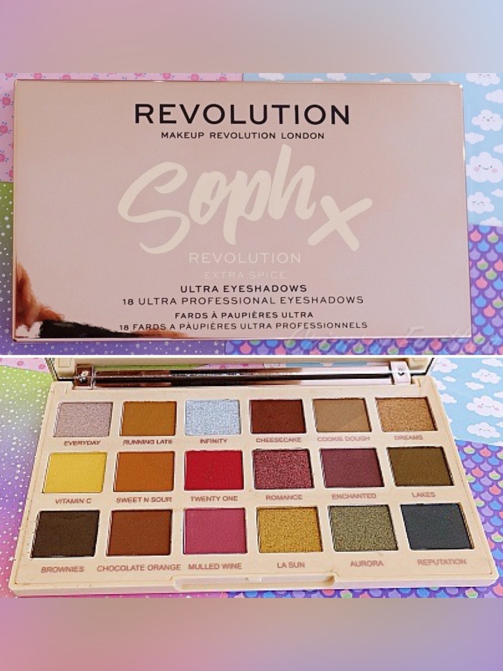 REVOLUTION X SOPHIE EXTRA SPICE PALETTE
